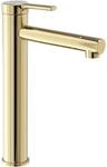 Rea Waschtischarmatur PIXEL GOLD HIGH Wasserhahn Bad Badarmatur aus Messing...