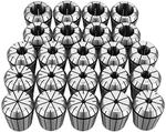VEVOR ER40 Spannbuchsen Set 1/8 Zoll bis 1 Zoll, 23-tlg. Spannzangensatz | f&uuml;r