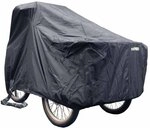 okoium DS Covers Cargo Lastenfahrrad Abdeckplane, Wasserfest, Schwarz, Large