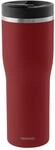 PROFINO Barista Thermobecher 0,5 L, Edelstahl, Doppellock | Burgund,