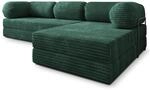 Masseno Schaumstoff-Ecksofas ETERA mit Metallgestell, Modulares Schlafsofa aus