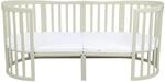 waldin Erweiterung auf 174 cm f&uuml;r 7in1 Babybett ohne Bett, Olive | Verl&auml;ngert...