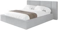 ALTDECOR Polsterbett ohne Matratze RIVO 140x200 - Grau | Polsterbett mit...