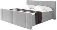 ALTDECOR Boxbett mit H4-Matratze Evon Zanozek - 120x200 - Grau | Lattenrost,...