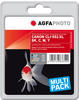 AgfaPhoto APCCLI551XLSET passend für Canon IP7250, 4 x 11 ml