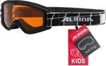 ALPINA CARVY 3.0 Kinderskibrille | beschlagfrei - 100% UV-Schutz - optimale