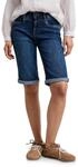 Street One Damen Slim Leg Bermuda mit Turn-Up-Detail
