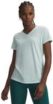 Under Armour Damen Tech Short Sleeve V Neck T-Shirt