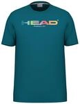 Head Unisex Kinder Rainbow T-Shirt Junior T-Shirt (1er Pack) | farbenfrohes Design,