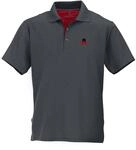 MAUL Spiez Fresh - 1/2 Poloshirt ANTRHA/ROT