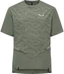 Salewa Herren Pedroc Tech Dry T-Shirt, Faded Green, L