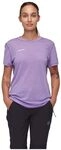 Mammut Tree Wool FL T-Shirt Women LAVANDIN Melange