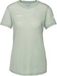 Mammut Damen Tree Wool FL T-Shirt, Silver sage Melange, L