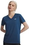 Under Armour Damen Tech Short Sleeve V Neck T-Shirt