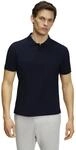 FALKE Herren Basic Polo Shirt Piqu&eacute; Poloshirt weich hautfreundlich bequem