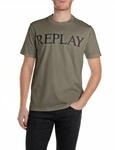 Replay Herren T-Shirt Kurzarm Rundhalsausschnitt