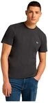 LEE - T Shirt Herren - Regular Fit - Ss Patch Logo Tee - Washed Schwarz