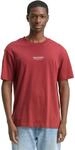 Tom Tailor Denim Herren Relaxed Fit T-Shirt mit Print