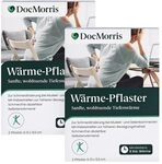 DocMorris W&auml;rme-Pflaster Duo &ndash; 2 x W&auml;rmepflaster (13 x 9,5 cm) &ndash; Zur...