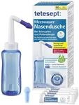 tetesept Meerwasser Nasendusche bei Schnupfen und Pollenallergie &ndash; Inkl. 4...
