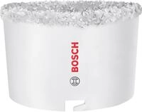 Bosch 1x Lochs&auml;ge mit Adapter f&uuml;r Ziegelstein und weiche Fliesen (f&uuml;r...