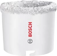 Bosch 1x Lochs&auml;ge mit Adapter f&uuml;r Ziegelstein und weiche Fliesen (f&uuml;r...