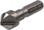 wolfcraft Kegelsenker - 2582000 - Sechskant-Schaft - F&uuml;r das Senken von...