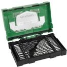 Hitachi HSS-Bohrer und Senker-Set 40030031 29 teilig (Box III), 10 W, 240 V