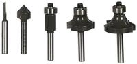 RYOBI 5-teiliges Fr&auml;serset RAKRBS5 (6 mm, kompatibel mit der Kantenfr&auml;se R18TR-0
