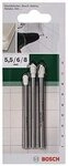Bosch DIY 3tlg. Fliesenbohrer-Set