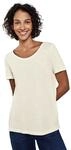 Damen Basic T-Shirt in Unifarbe