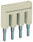 Querbr&uuml;cker f&uuml;r Klemmen 4, 0qmm 3-fach, isoliert, in, 32A