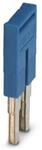PHOENIX CONTACT FBS 2-5 BU Steckbr&uuml;cke, 5.2mm Rasterma&szlig;, 2 Polzahl, Blau, 50...
