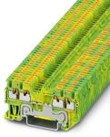 Phoenix Safe Schutzleiter-Reihenklemme PT 1,5/S-Quattro-PE, 50 St&uuml;ck, 3208333,