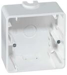 Peha Aufputz-Geh&auml;use 1-fach rws waage/senkrecht D 95.691.02