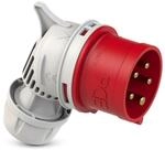 PCE 8015-6 CEE-Winkelstecker 16A 5-polig 400V IP44 Twist Rot - Gewinkelt 