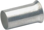 Klauke 7518 Aderendh&uuml;lse 1 x 6 mm&sup2; x 18 mm Unisoliert Silber 100 St.
