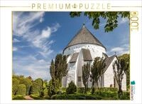 Puzzle &middot; Rundkirche von Osterlars auf Bornholm | 1000 Teile &middot; Lege-Gr&ouml;&szlig;e 64 &times; 48