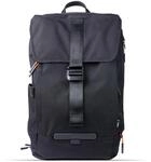 UNIT 1 TORCH Pendler-Rucksack, 23 L, Schwarz | Laptopfach und getrenntes