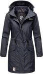 Navahoo Damen Winterjacke Regenmantel gef&uuml;tterter Parka Wasserdicht Deike...