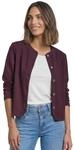 Street One Damen Strick-Look Jacke mit dekorativen Kn&ouml;pfen