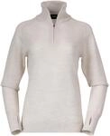 Bergans Damen Ulriken Light Merino Pullover, Vanilla White, S