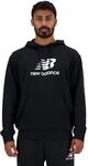 New Balance NB Essentials Kapuzenpullover mit gestapeltem Logo Herrenjacke