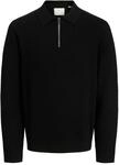 JACK & JONES Men's Jprccmilano Stitch Knit Zip Polo Sn