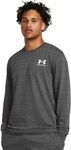 Under Armour Herren Rival Langes T-Shirt mit Rundhalsausschnitt aus Frottee...