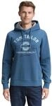 Tom Tailor Herren Hoodie Sweatshirt mit Logo-Print