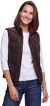 Cecil Damen Cord-Weste mit Steppmuster und Zipper