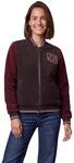 Cecil Damen 3231398 Teddy-Blouson mit Patch-Detail (1er Pack)