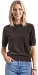 Street One Damen 3018079 Kurzarm Pullover mit Schmuckdetail