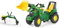 Rolly Toys rollyFarmtrac John Deere mit Frontlader und Heckbagger (2-teiliges Set,